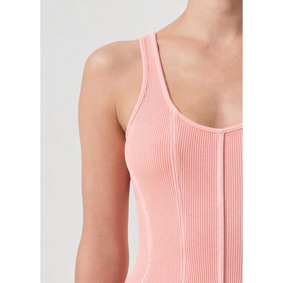 NEW AGOLDE elna bodysuit in grapefruit - Picture 5 of 5